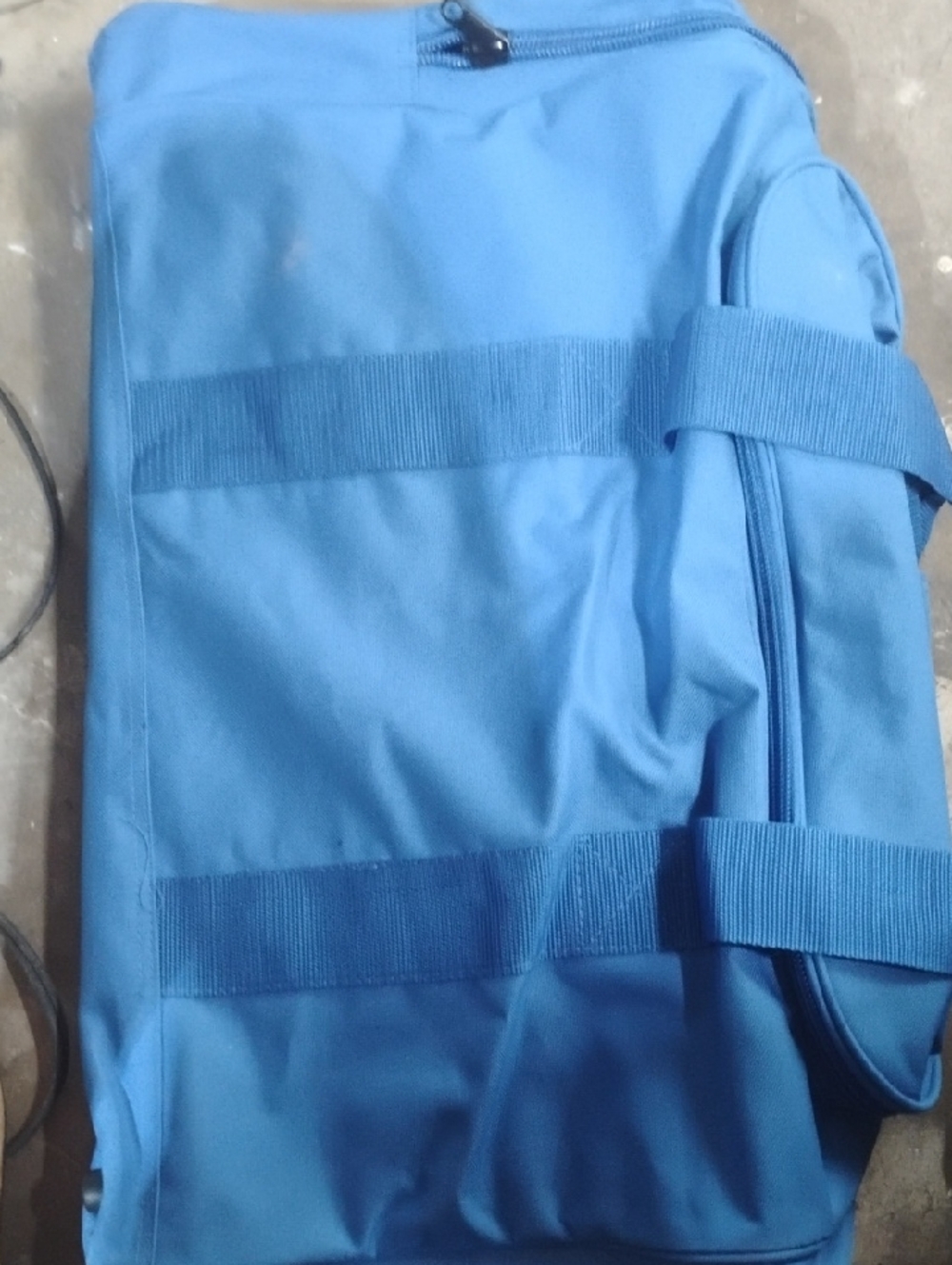Blue Travel Duffel Bag